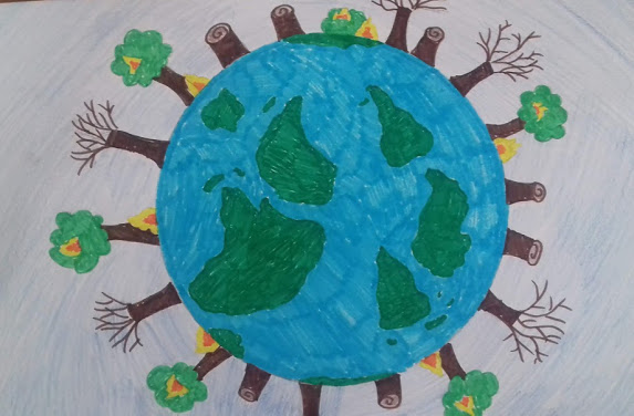 OUR FUTURE IS IN OUR HANDS/TREE MASSACRE by MEHTAP - Illustrated by Mehtap Özce Cömertoğlu - Ourboox.com