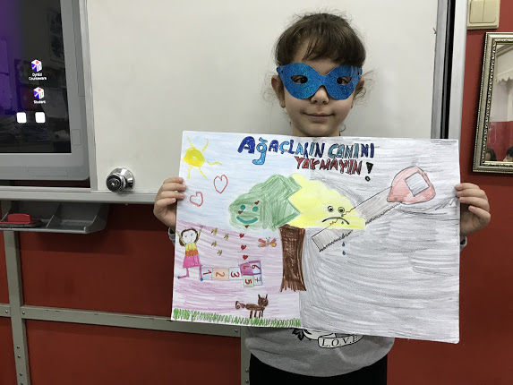 OUR FUTURE IS IN OUR HANDS/TREE MASSACRE by MEHTAP - Illustrated by Mehtap Özce Cömertoğlu - Ourboox.com