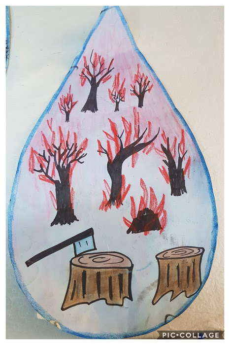 OUR FUTURE IS IN OUR HANDS/TREE MASSACRE by MEHTAP - Illustrated by Mehtap Özce Cömertoğlu - Ourboox.com