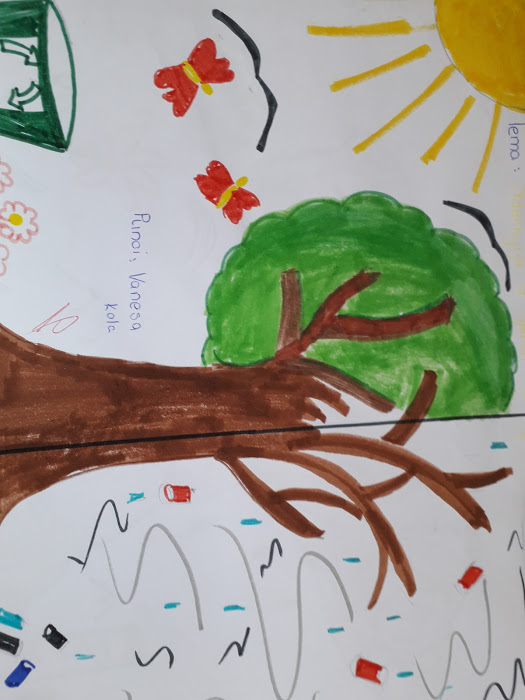 OUR FUTURE IS IN OUR HANDS/TREE MASSACRE by MEHTAP - Illustrated by Mehtap Özce Cömertoğlu - Ourboox.com