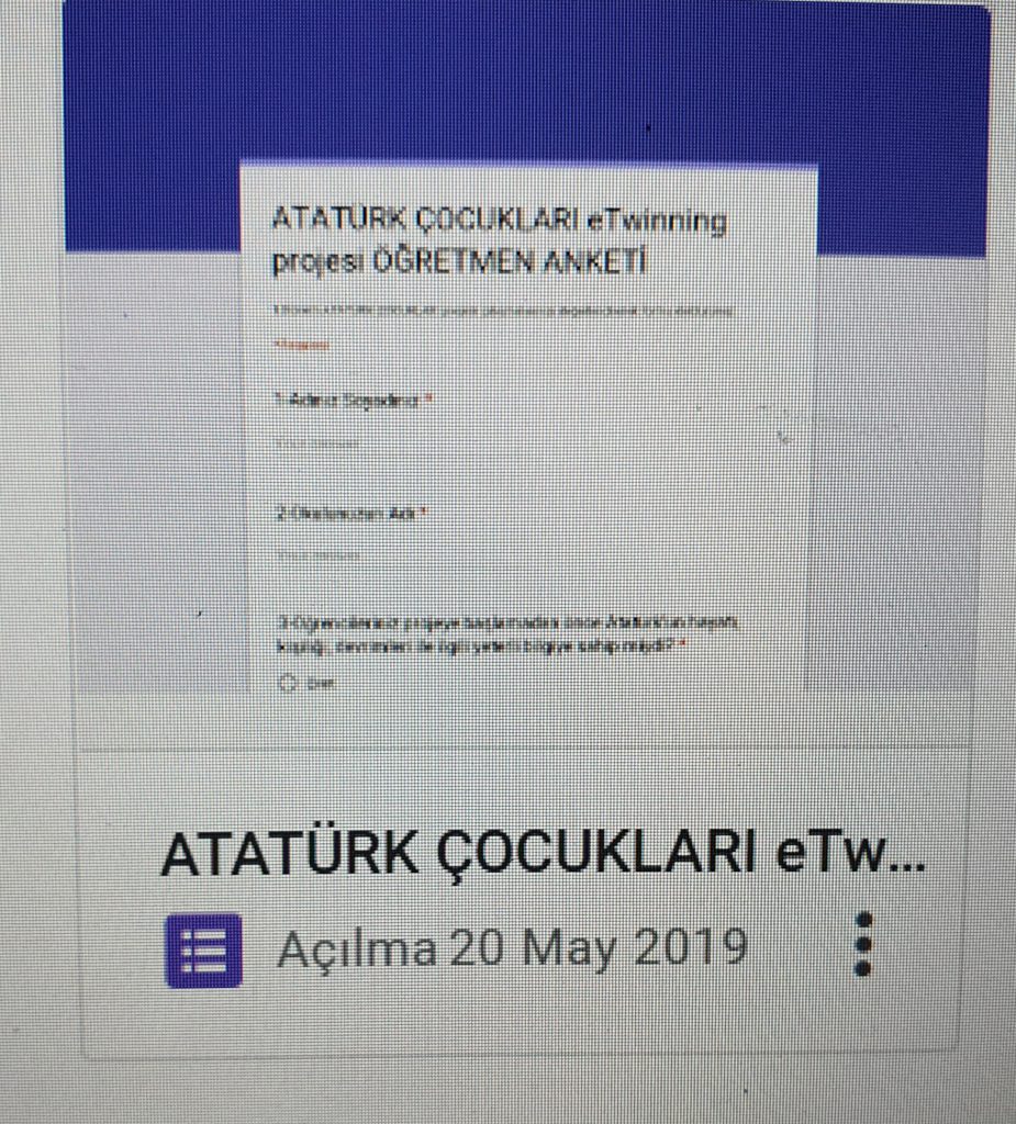 ÖĞRETMEN ANKETİ VERİLERİ by gulizi - Illustrated by ATATÜRK ÇOCUKLARI - Ourboox.com