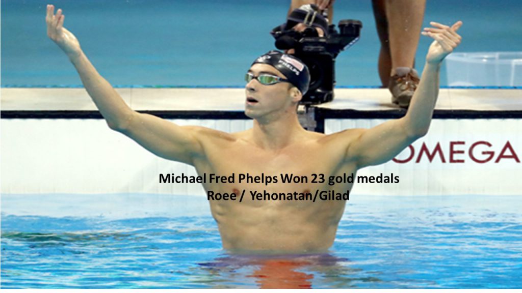 world record Michael Fred Phelps by Koral - Ourboox.com