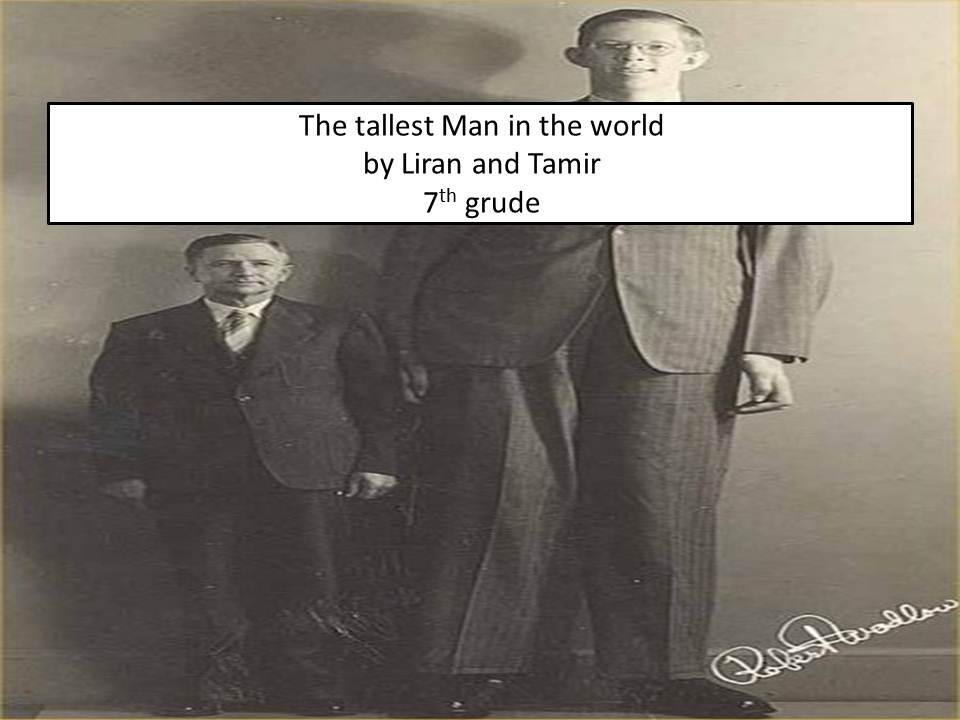 the tallest man in the world by Koral - Illustrated by Tamir and Liran - Ourboox.com
