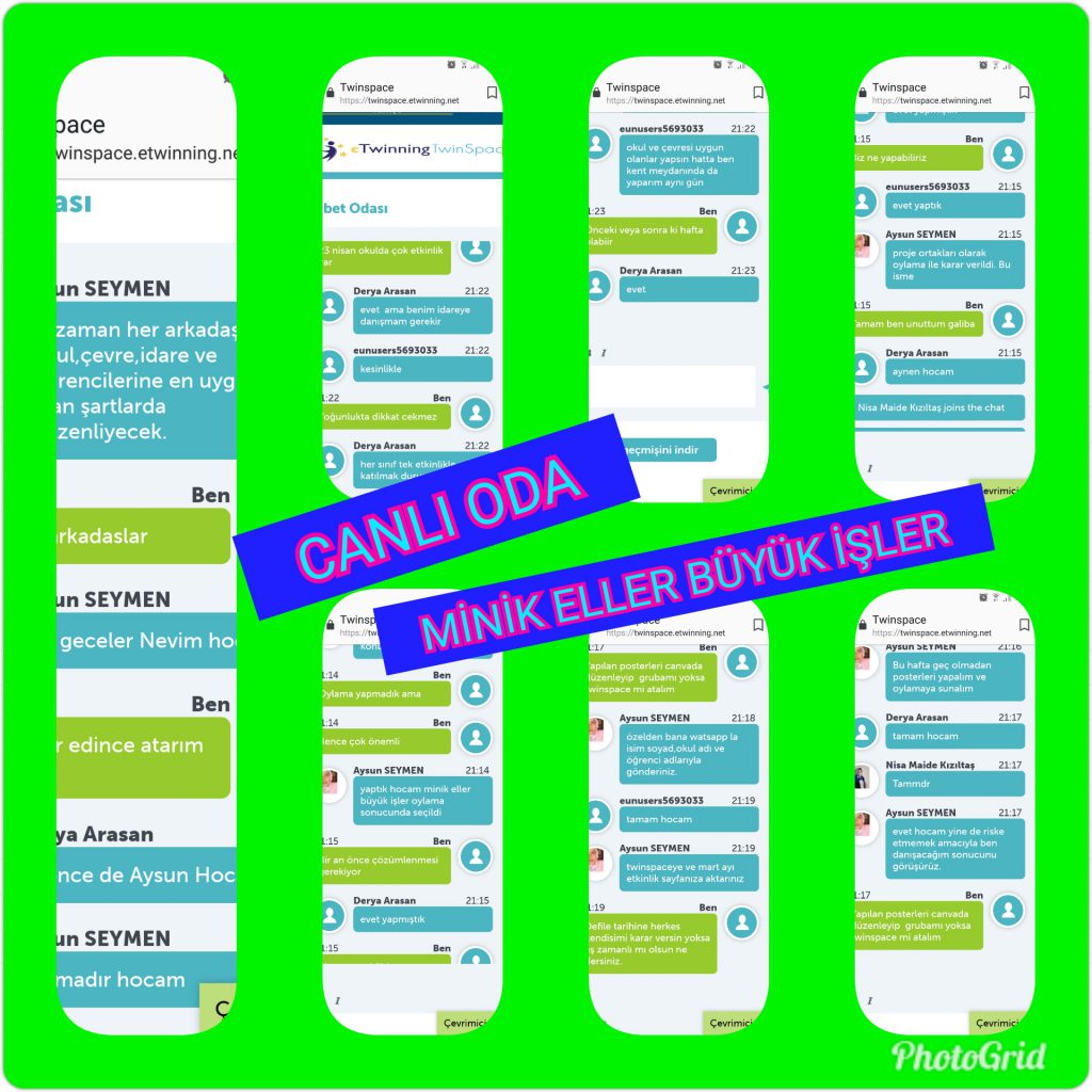 MİNİK ELLER BÜYÜK İŞLER PROJESİ ETKİNLİKLERİ by NEVİM YILDIRIM SARITEPE - Ourboox.com