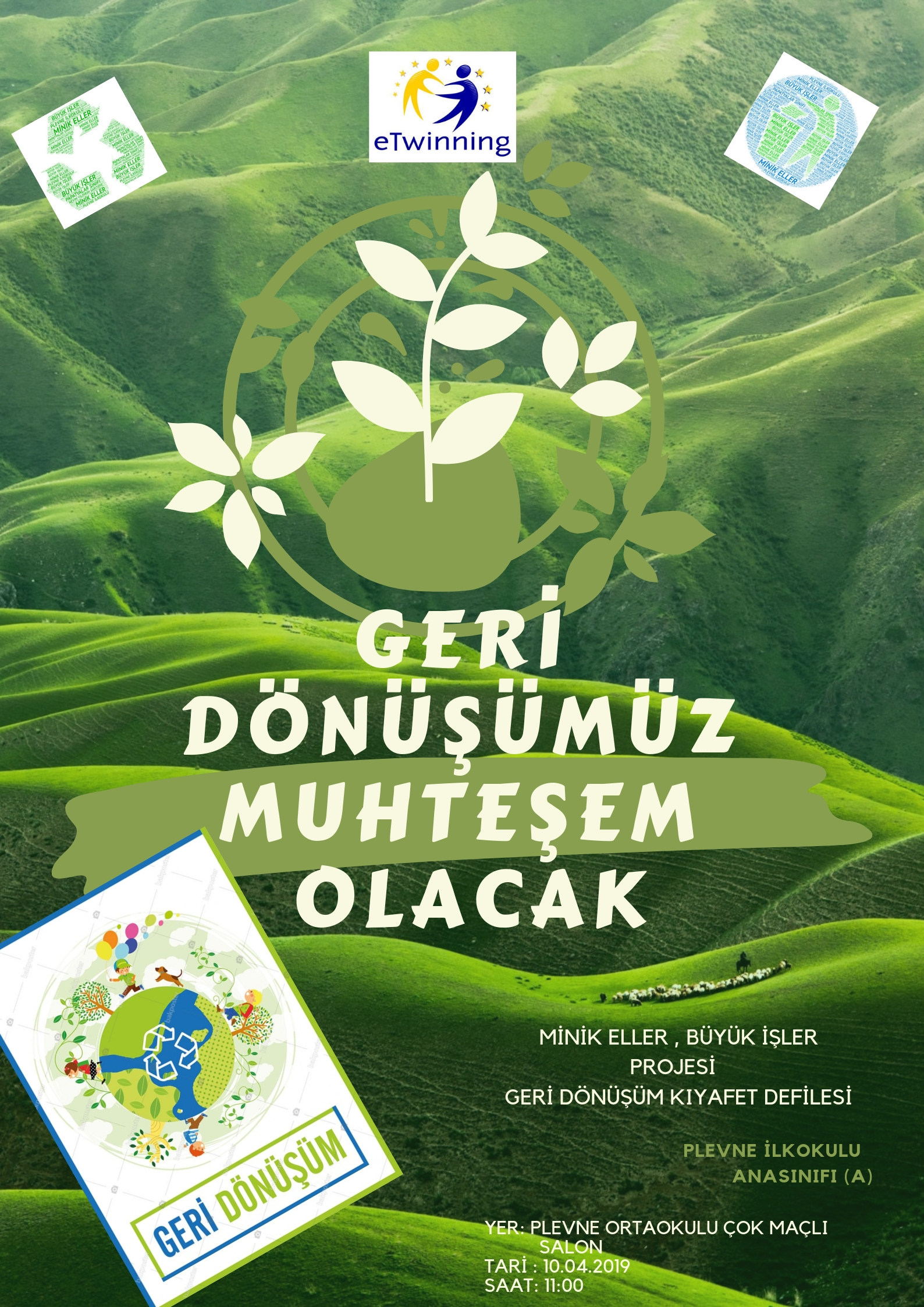 MİNİK ELLER BÜYÜK İŞLER PROJESİ ETKİNLİKLERİ by NEVİM YILDIRIM SARITEPE - Ourboox.com