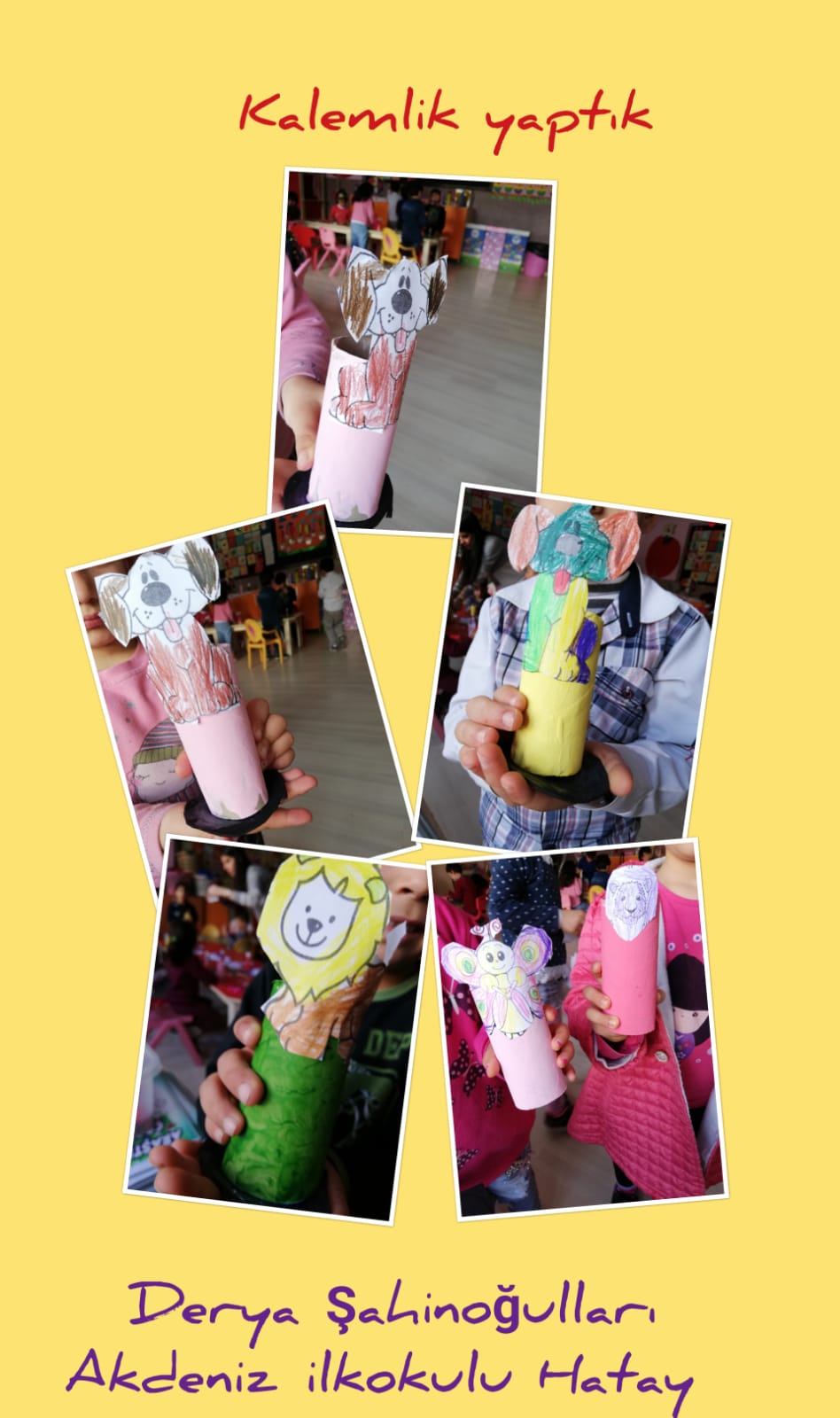 MİNİK ELLER BÜYÜK İŞLER PROJESİ GERİ DÖNÜŞÜMDEN OYUNCAK ETKİNLİKLERİ by NEVİM YILDIRIM SARITEPE - Ourboox.com