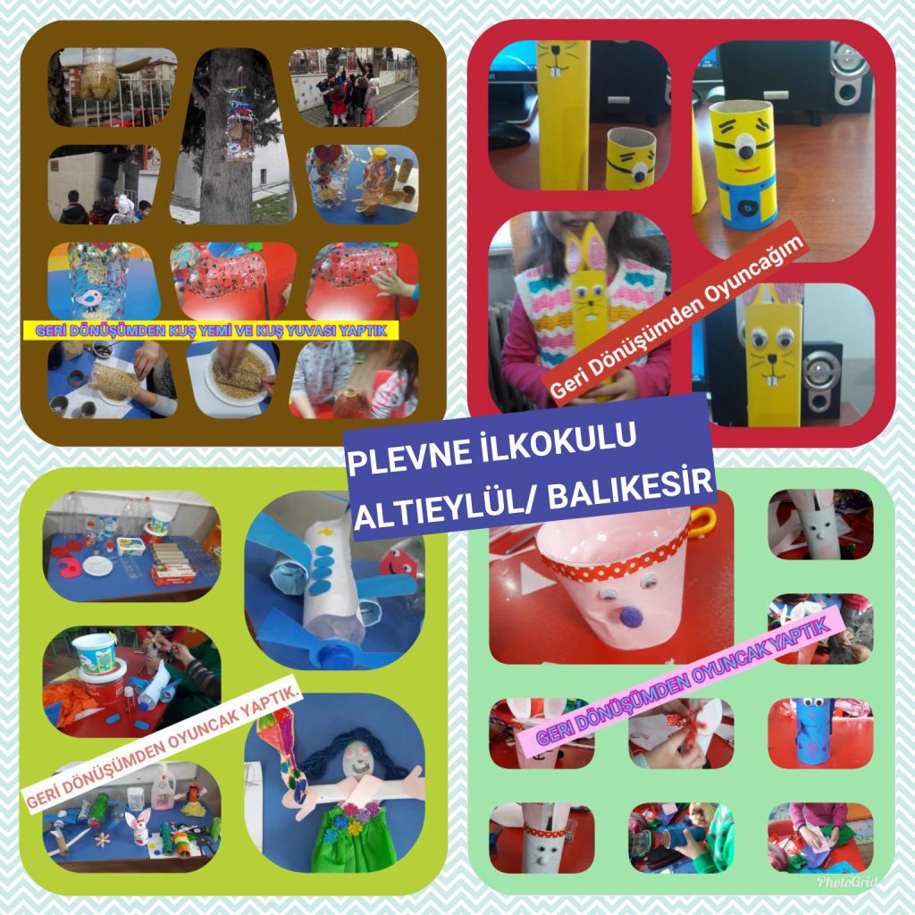 MİNİK ELLER BÜYÜK İŞLER PROJESİ GERİ DÖNÜŞÜMDEN OYUNCAK ETKİNLİKLERİ by NEVİM YILDIRIM SARITEPE - Ourboox.com