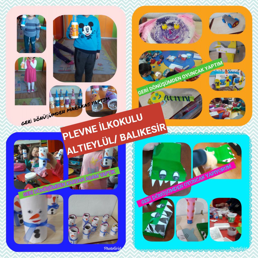 MİNİK ELLER BÜYÜK İŞLER PROJESİ GERİ DÖNÜŞÜMDEN OYUNCAK ETKİNLİKLERİ by NEVİM YILDIRIM SARITEPE - Ourboox.com