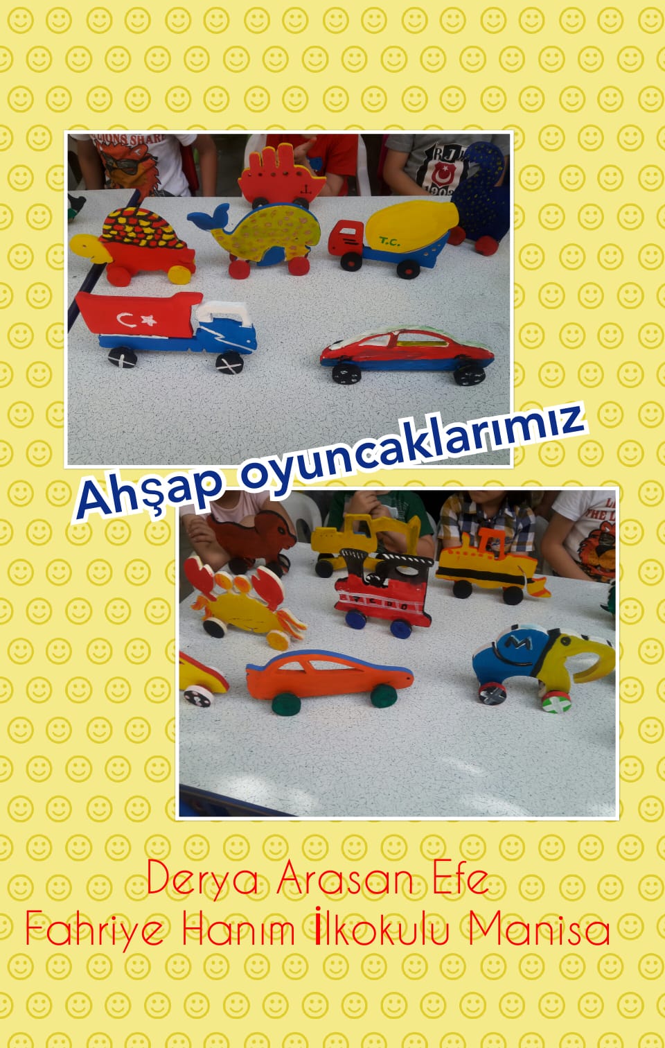 MİNİK ELLER BÜYÜK İŞLER PROJESİ GERİ DÖNÜŞÜMDEN OYUNCAK ETKİNLİKLERİ by NEVİM YILDIRIM SARITEPE - Ourboox.com