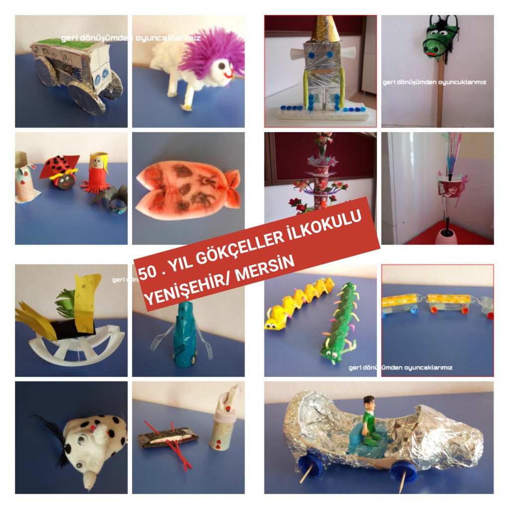MİNİK ELLER BÜYÜK İŞLER PROJESİ GERİ DÖNÜŞÜMDEN OYUNCAK ETKİNLİKLERİ by NEVİM YILDIRIM SARITEPE - Ourboox.com