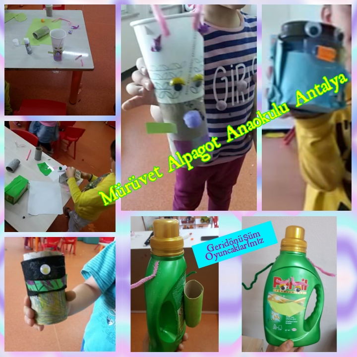 MİNİK ELLER BÜYÜK İŞLER PROJESİ GERİ DÖNÜŞÜMDEN OYUNCAK ETKİNLİKLERİ by NEVİM YILDIRIM SARITEPE - Ourboox.com