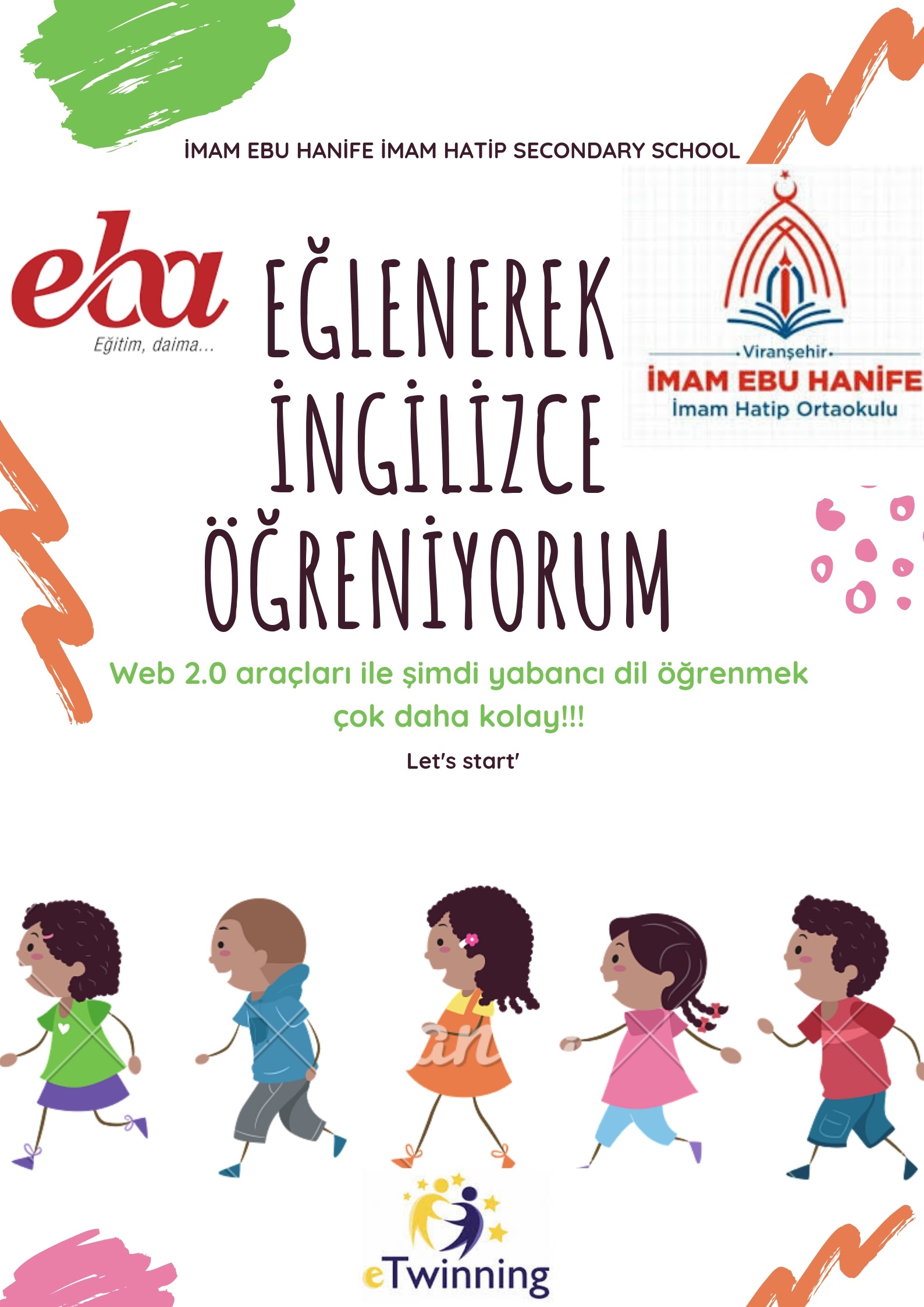 EĞLENEREK İNGİLİZCE ÖĞRENİYORUM by Meryem - Illustrated by Nevzat CAN Diyarbakır Yenişehir Güzel İlkokulu Okul Tanıtımı Meryem GÜLER Viranşehir İmam Ebu Hanife İHO Yağmur DEMİRTAŞ Viranşehir İMKB İlkokulu Nahide Elçin Yıldız Hanife Şefik Celep İlkokulu Kübra OĞUZ KIRLIK İMAM HATİP ORTAOKULU - Ourboox.com