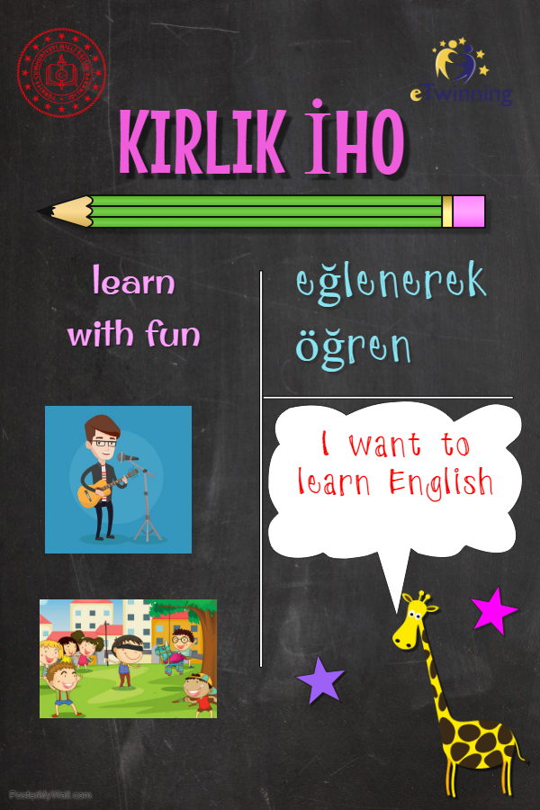 EĞLENEREK İNGİLİZCE ÖĞRENİYORUM by Meryem - Illustrated by Nevzat CAN Diyarbakır Yenişehir Güzel İlkokulu Okul Tanıtımı Meryem GÜLER Viranşehir İmam Ebu Hanife İHO Yağmur DEMİRTAŞ Viranşehir İMKB İlkokulu Nahide Elçin Yıldız Hanife Şefik Celep İlkokulu Kübra OĞUZ KIRLIK İMAM HATİP ORTAOKULU - Ourboox.com