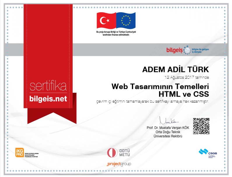 SERTİFİKALAR by yıldızlar - Ourboox.com