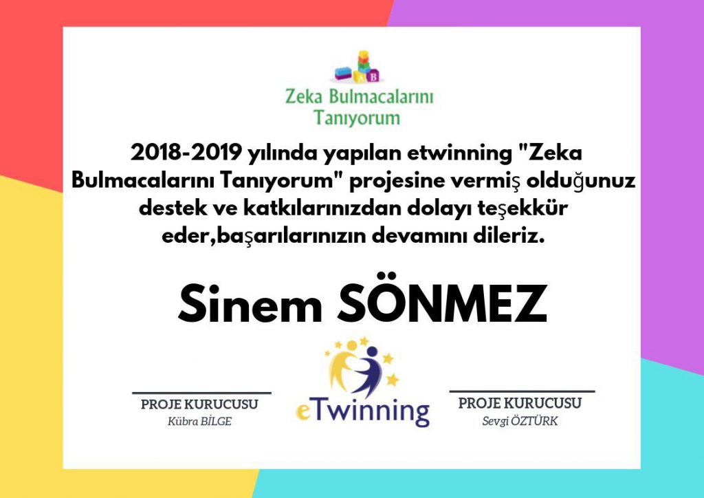 Proje Öğretmen Katılım Belgeleri E-Book by kadriye - Ourboox.com