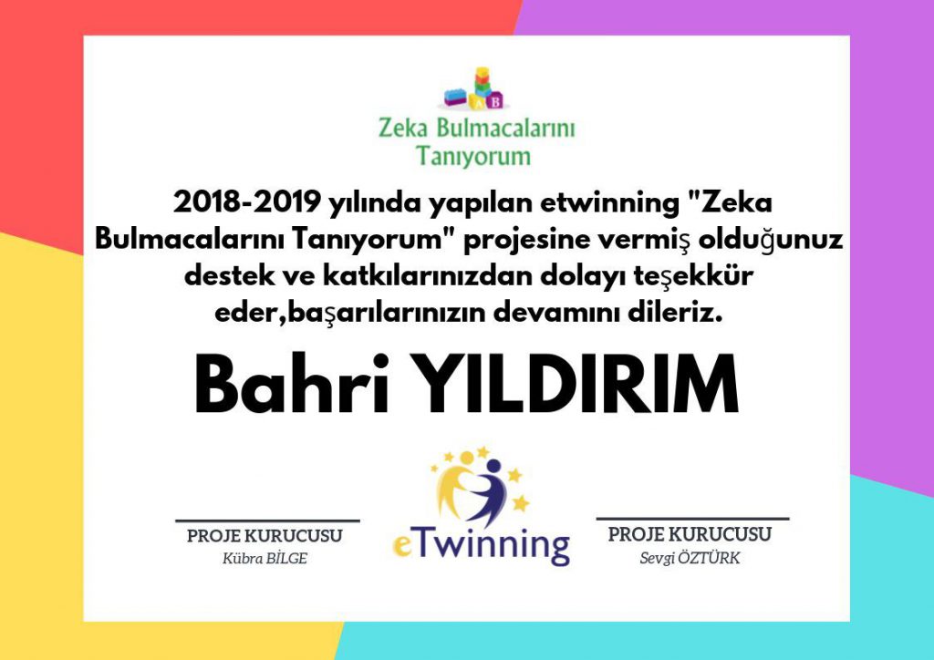 Proje Öğretmen Katılım Belgeleri E-Book by kadriye - Ourboox.com