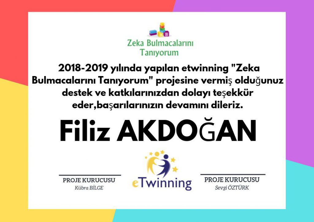 Proje Öğretmen Katılım Belgeleri E-Book by kadriye - Ourboox.com