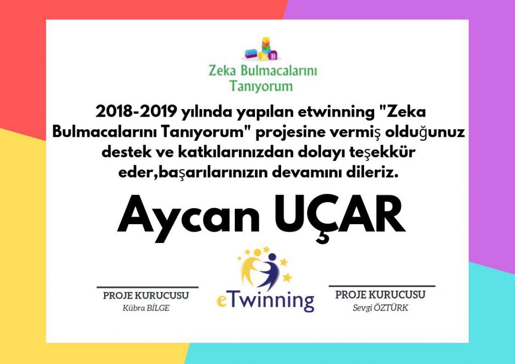 Proje Öğretmen Katılım Belgeleri E-Book by kadriye - Ourboox.com