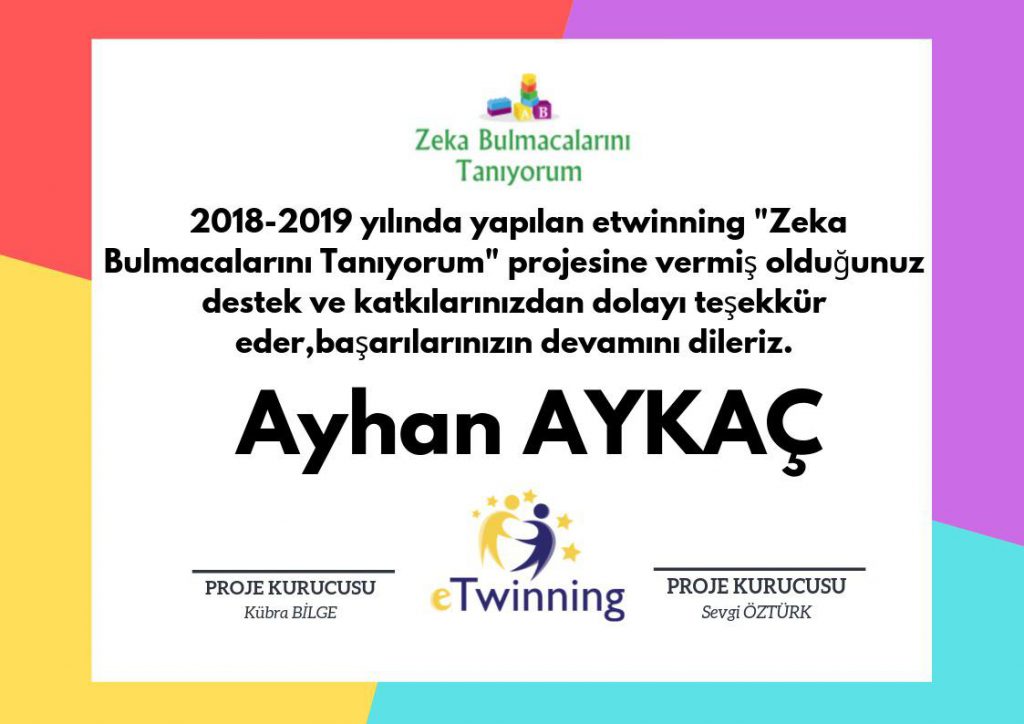 Proje Öğretmen Katılım Belgeleri E-Book by kadriye - Ourboox.com