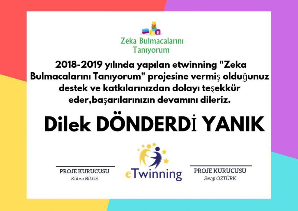 Proje Öğretmen Katılım Belgeleri E-Book by kadriye - Ourboox.com