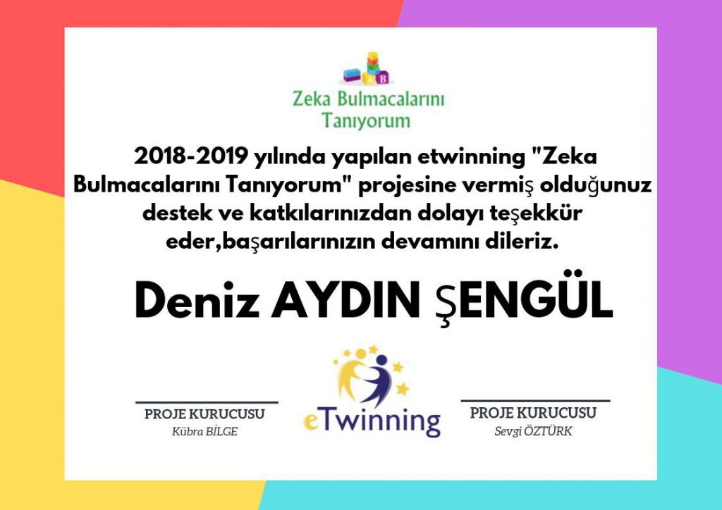 Proje Öğretmen Katılım Belgeleri E-Book by kadriye - Ourboox.com