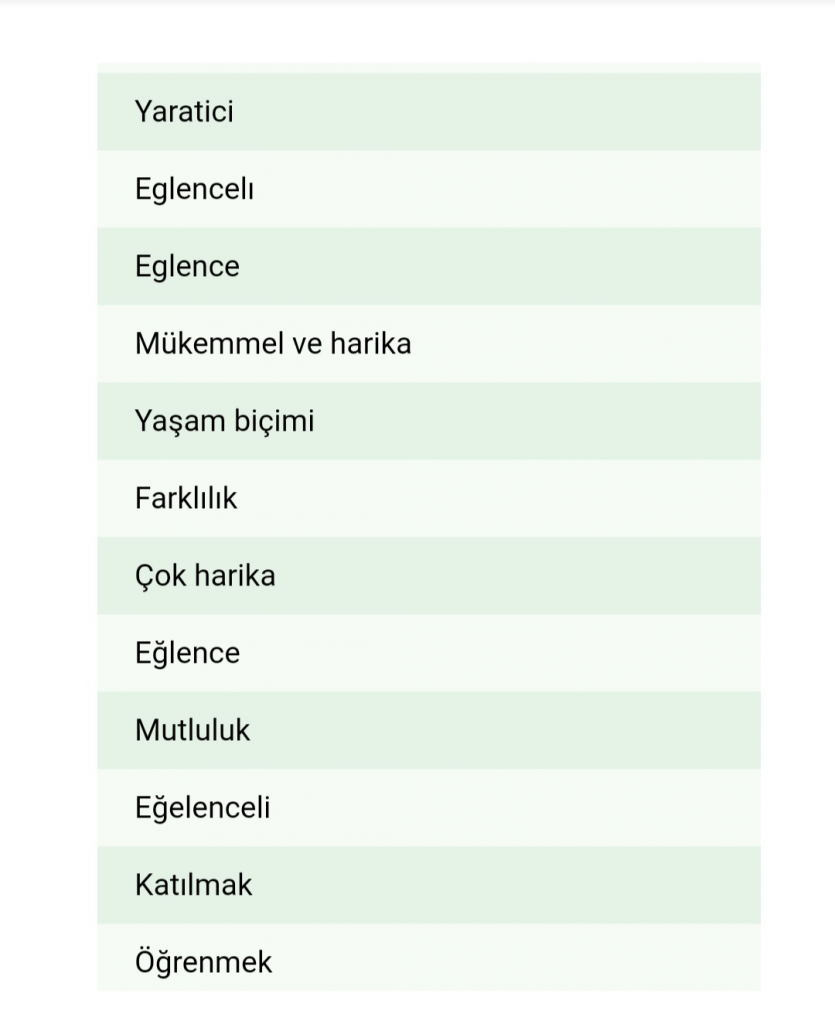 Öğrenci Proje Değerlendirmesi Anket Sonuçları by Arzu YILMAZ YETİMOĞLU - Illustrated by Benim Okul Bahçem - Ourboox.com