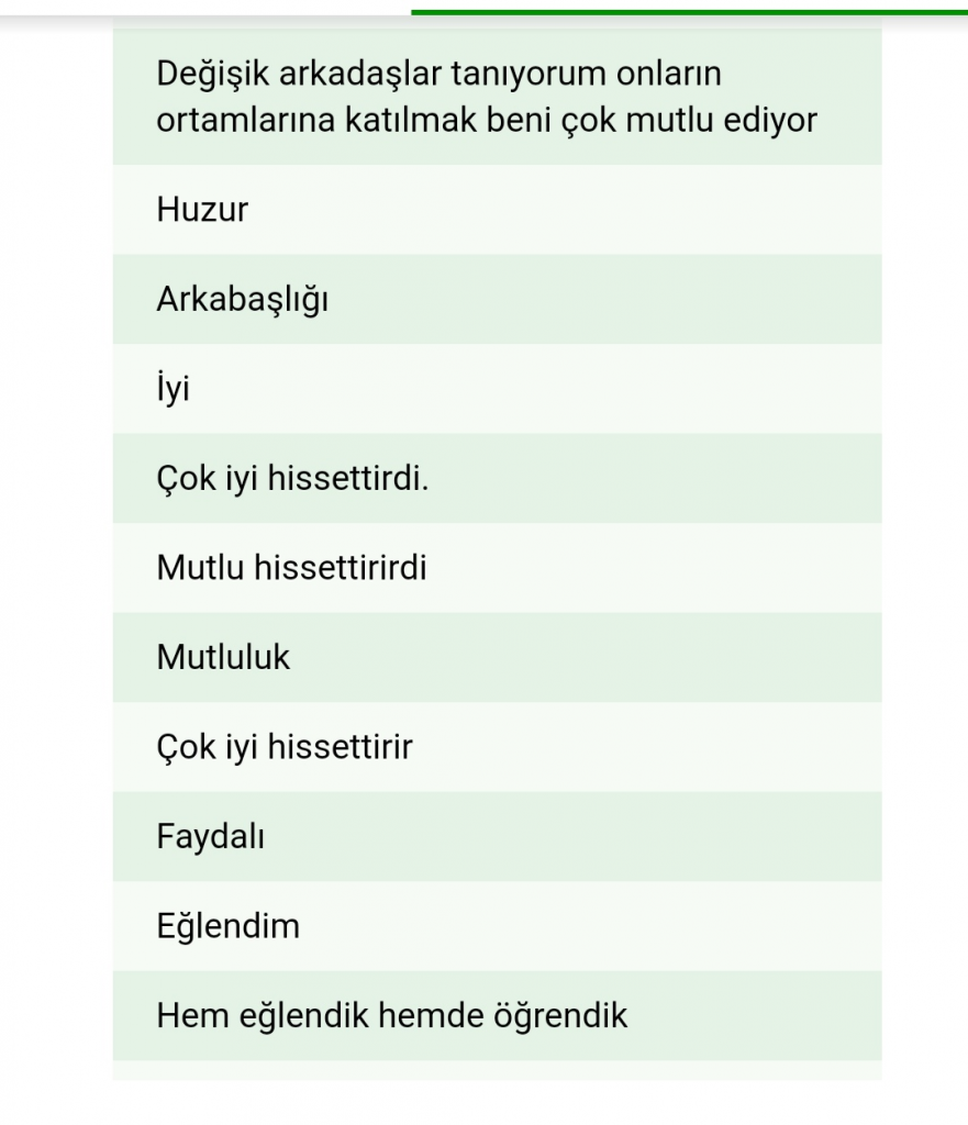 Öğrenci Proje Değerlendirmesi Anket Sonuçları by Arzu YILMAZ YETİMOĞLU - Illustrated by Benim Okul Bahçem - Ourboox.com