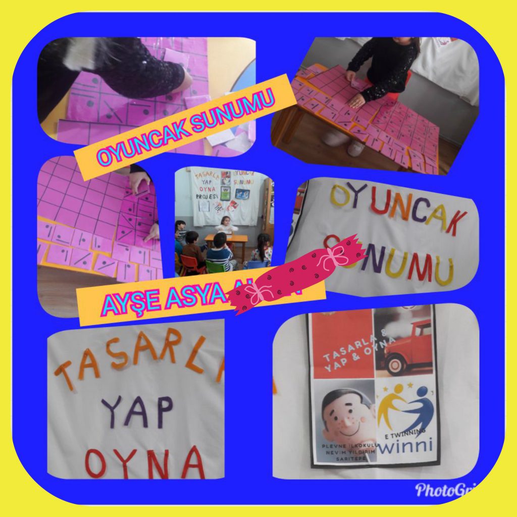 PLEVNE İLKOKULU TASARLA YAP OYNA PROJESİ OYUNCAK SUNUMLARIMIZ by NEVİM YILDIRIM SARITEPE - Ourboox.com