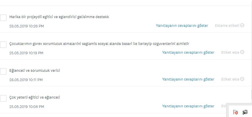 TASARLA & YAP & OYNA PROJESİ VELİ DEĞERLENDİRME ANKET SONUÇLARI by NEVİM YILDIRIM SARITEPE - Ourboox.com