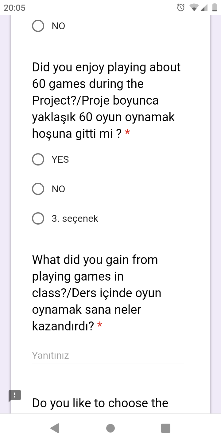 chıldrens olımpıcs games öğrenci anket sonuçları by Özlem Taş - Ourboox.com