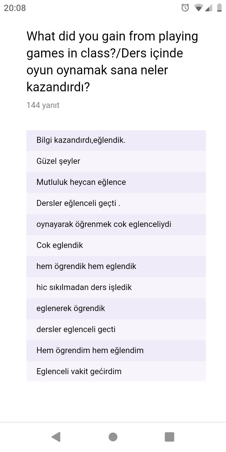 chıldrens olımpıcs games öğrenci anket sonuçları by Özlem Taş - Ourboox.com