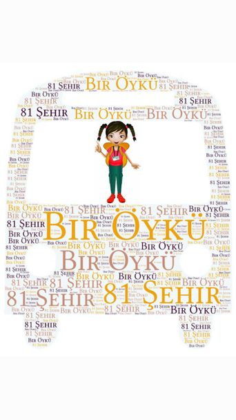 81 İL BİR HİKAYE ÖĞRETMEN ÖĞRENCİ LOGO VE AFİŞLERİ by yasemin akay - Illustrated by YASEMİN AKAY - Ourboox.com