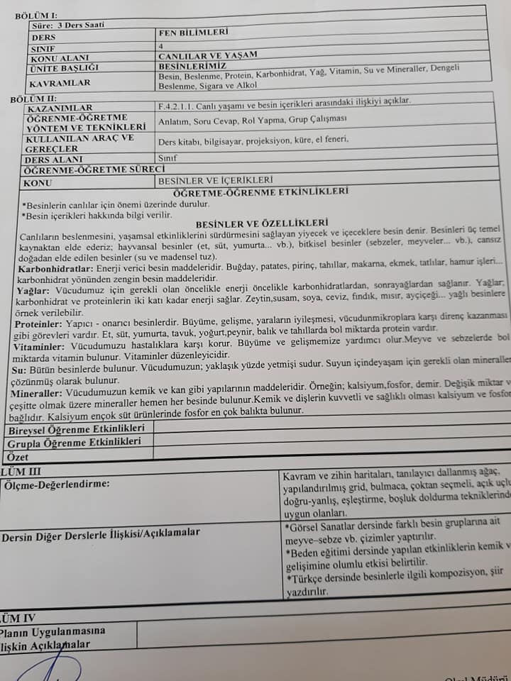 Kazanımlar ve kazanımlara bağlı etkinlikler by ilknursahinaslan - Ourboox.com