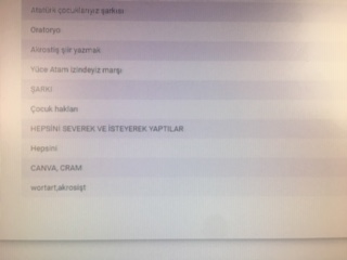 Atatürk Çocukları Yıl Sonu Öğretmen Anket Cevapları by nadire - Ourboox.com