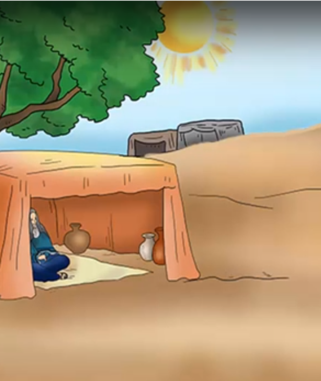 פרשת וירא – ביקור המלאכים by chana  - Illustrated by המורה חני - Ourboox.com