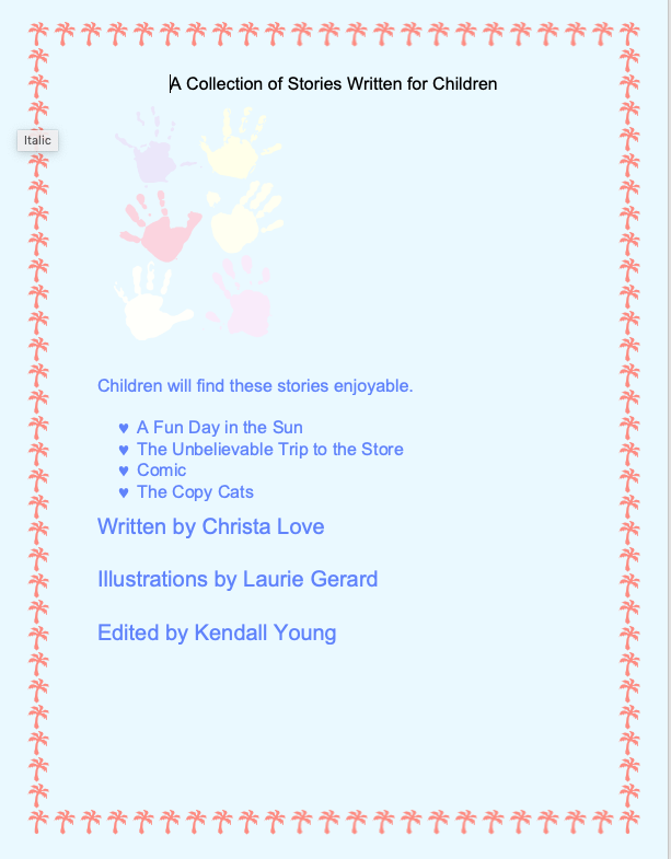 Children’s Stories by KY - Ourboox.com