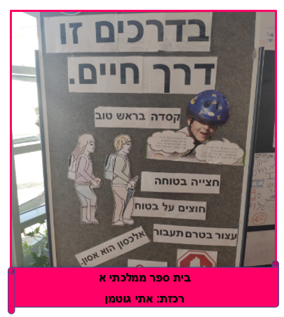 שבוע הבטיחות בדרכים – תש”ף – מחוז מרכז by liava deutsch - Ourboox.com