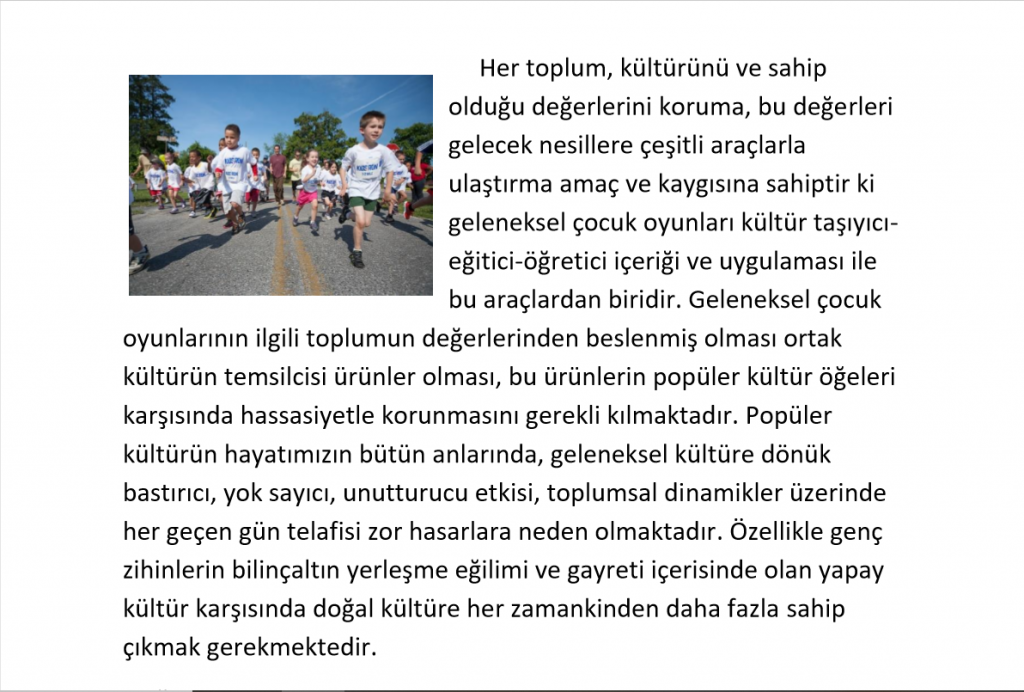 Geleneksel Çocuk Oyunlarının Önemi Nedir? by aybilge yıldız - Ourboox.com