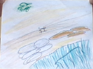 Feeder Bluff by Viola Mapes - Illustrated by Google - Ourboox.com