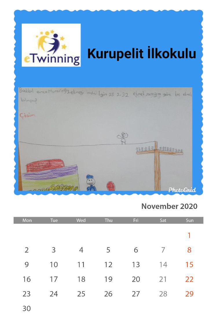 Üretken Çocukların Matematik Dünyası”Projesi Takvim Ortak Çalışması” by Nurten Karakış - Ourboox.com