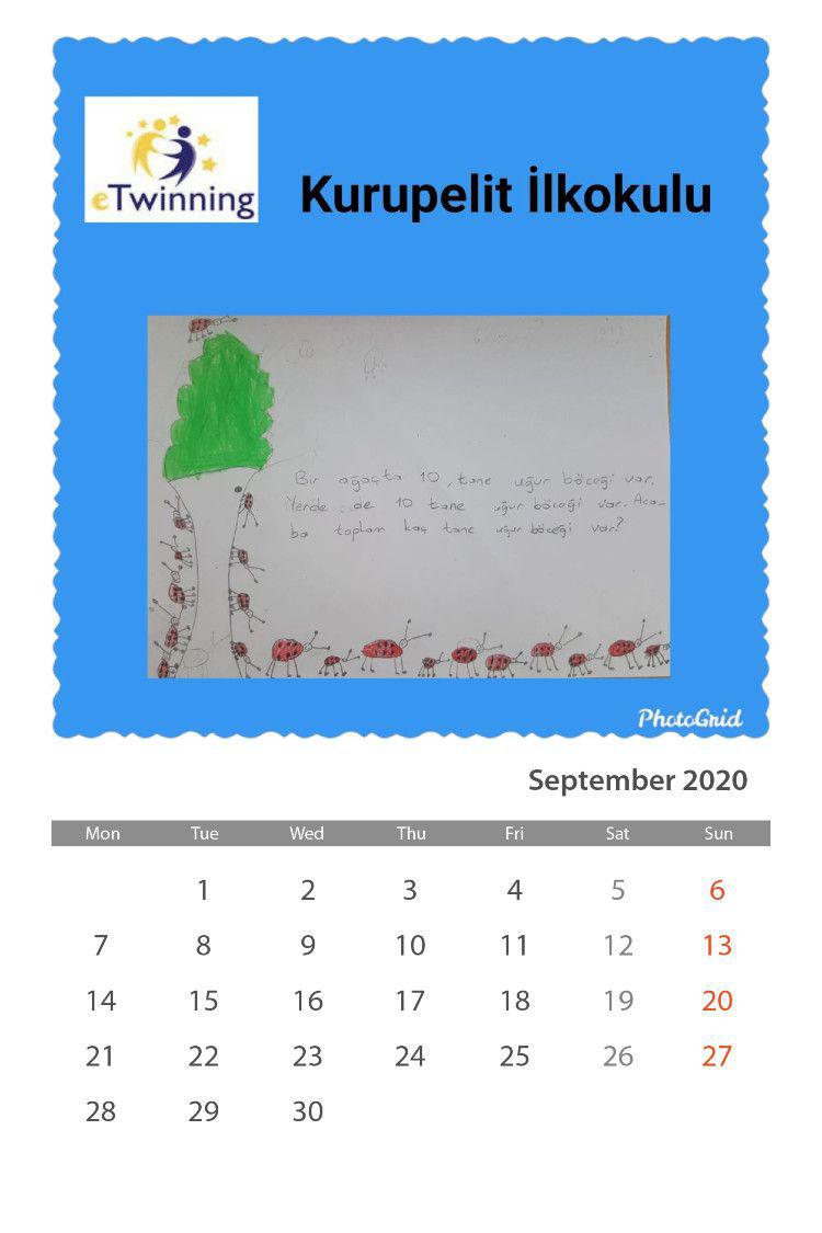 Üretken Çocukların Matematik Dünyası”Projesi Takvim Ortak Çalışması” by Nurten Karakış - Ourboox.com