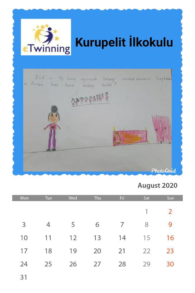 Üretken Çocukların Matematik Dünyası”Projesi Takvim Ortak Çalışması” by Nurten Karakış - Ourboox.com