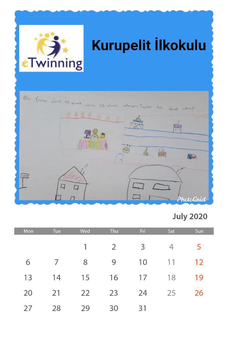 Üretken Çocukların Matematik Dünyası”Projesi Takvim Ortak Çalışması” by Nurten Karakış - Ourboox.com