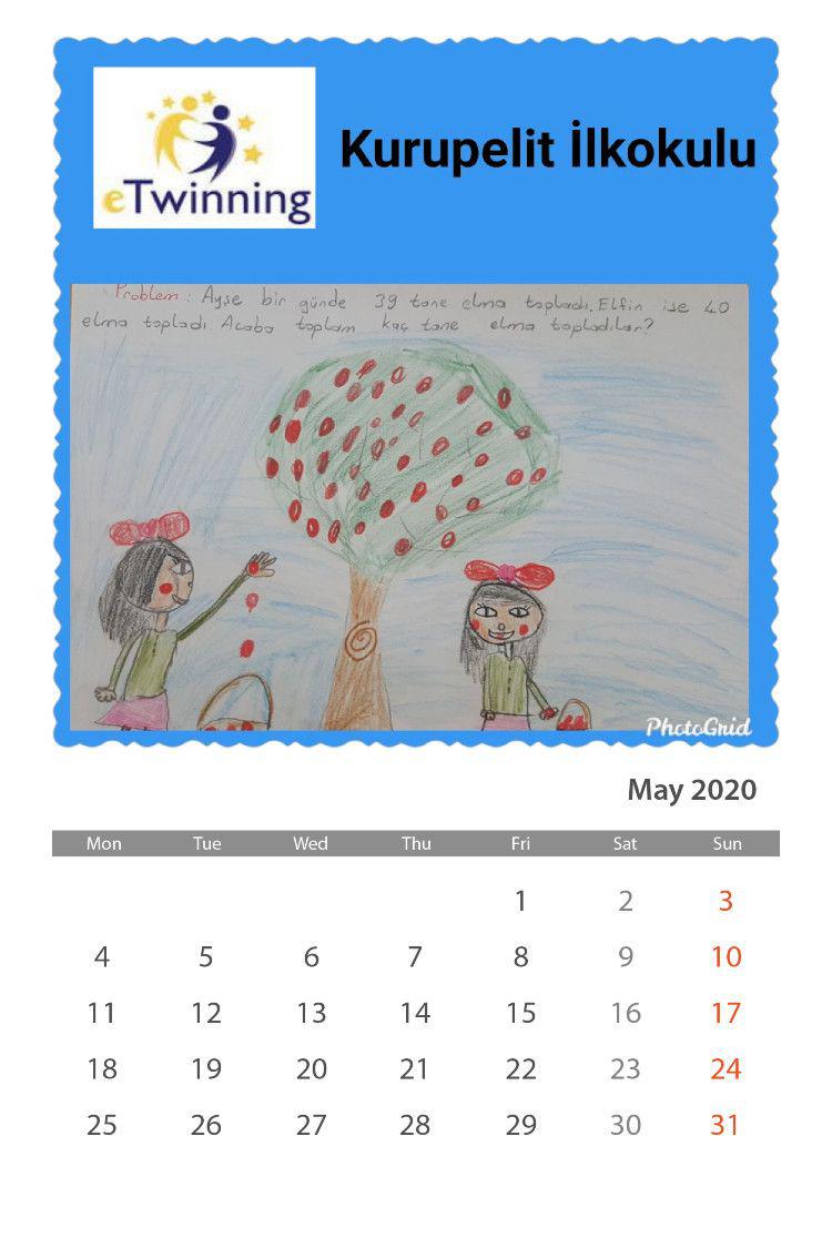 Üretken Çocukların Matematik Dünyası”Projesi Takvim Ortak Çalışması” by Nurten Karakış - Ourboox.com