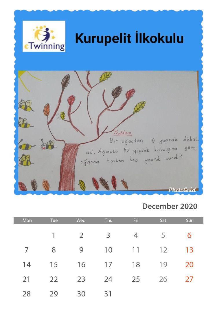 Üretken Çocukların Matematik Dünyası”Projesi Takvim Ortak Çalışması” by Nurten Karakış - Ourboox.com