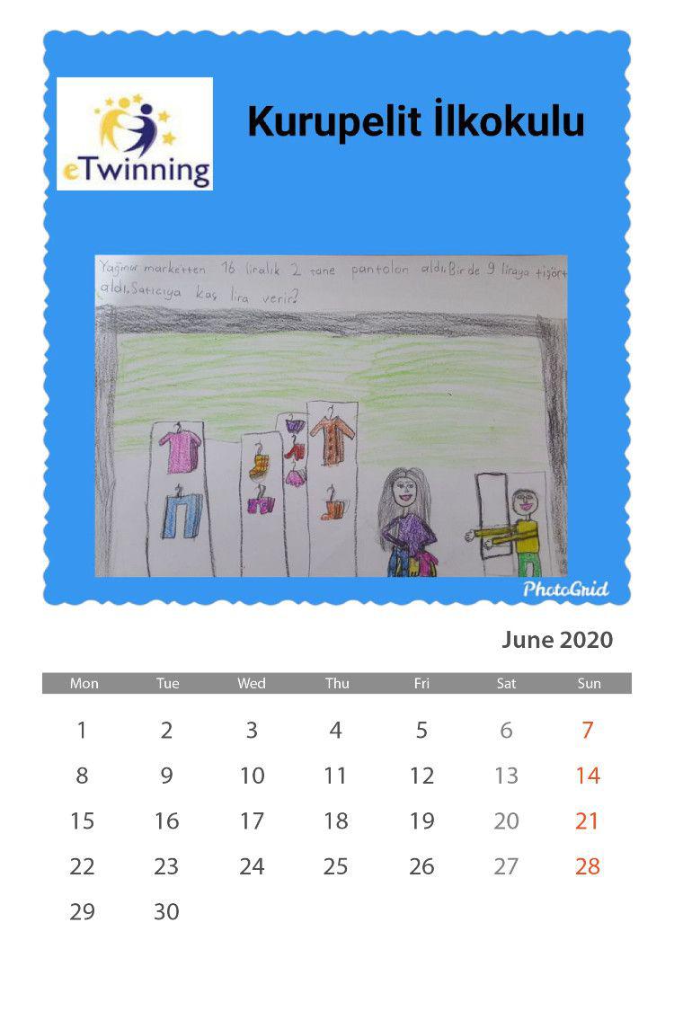 Üretken Çocukların Matematik Dünyası”Projesi Takvim Ortak Çalışması” by Nurten Karakış - Ourboox.com