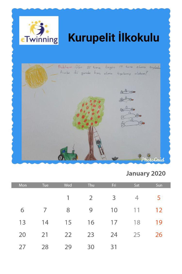 Üretken Çocukların Matematik Dünyası”Projesi Takvim Ortak Çalışması” by Nurten Karakış - Ourboox.com