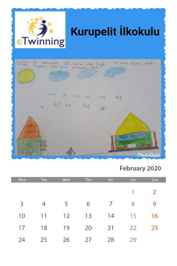 Üretken Çocukların Matematik Dünyası”Projesi Takvim Ortak Çalışması” by Nurten Karakış - Ourboox.com