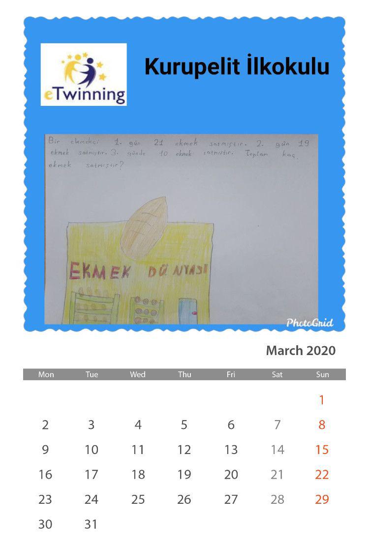 Üretken Çocukların Matematik Dünyası”Projesi Takvim Ortak Çalışması” by Nurten Karakış - Ourboox.com