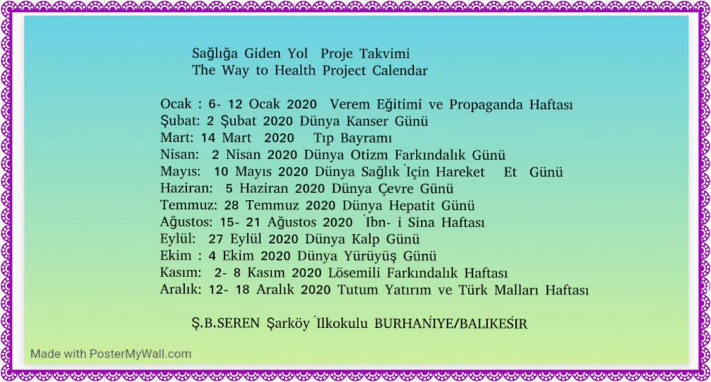 WAY TO HEALTH/SAĞLIĞA GİDEN YOL by Secil Sezer - Illustrated by  SAĞLIĞA GİDEN YOL PROJE EKİBİ - Ourboox.com